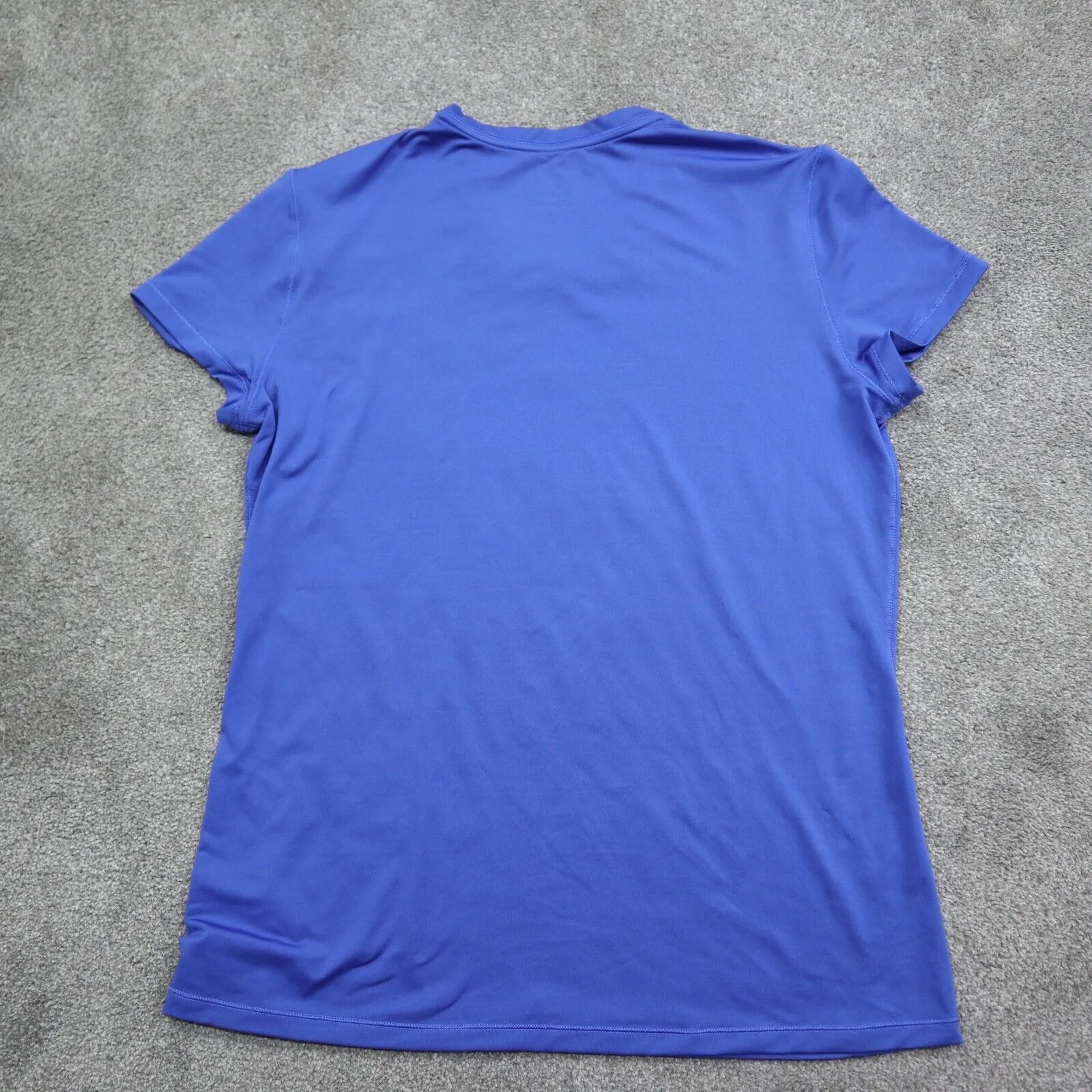 Adidas Climalite Men's Relaxed T-Shirt Short Sleeve Logo Blue Size X-Large