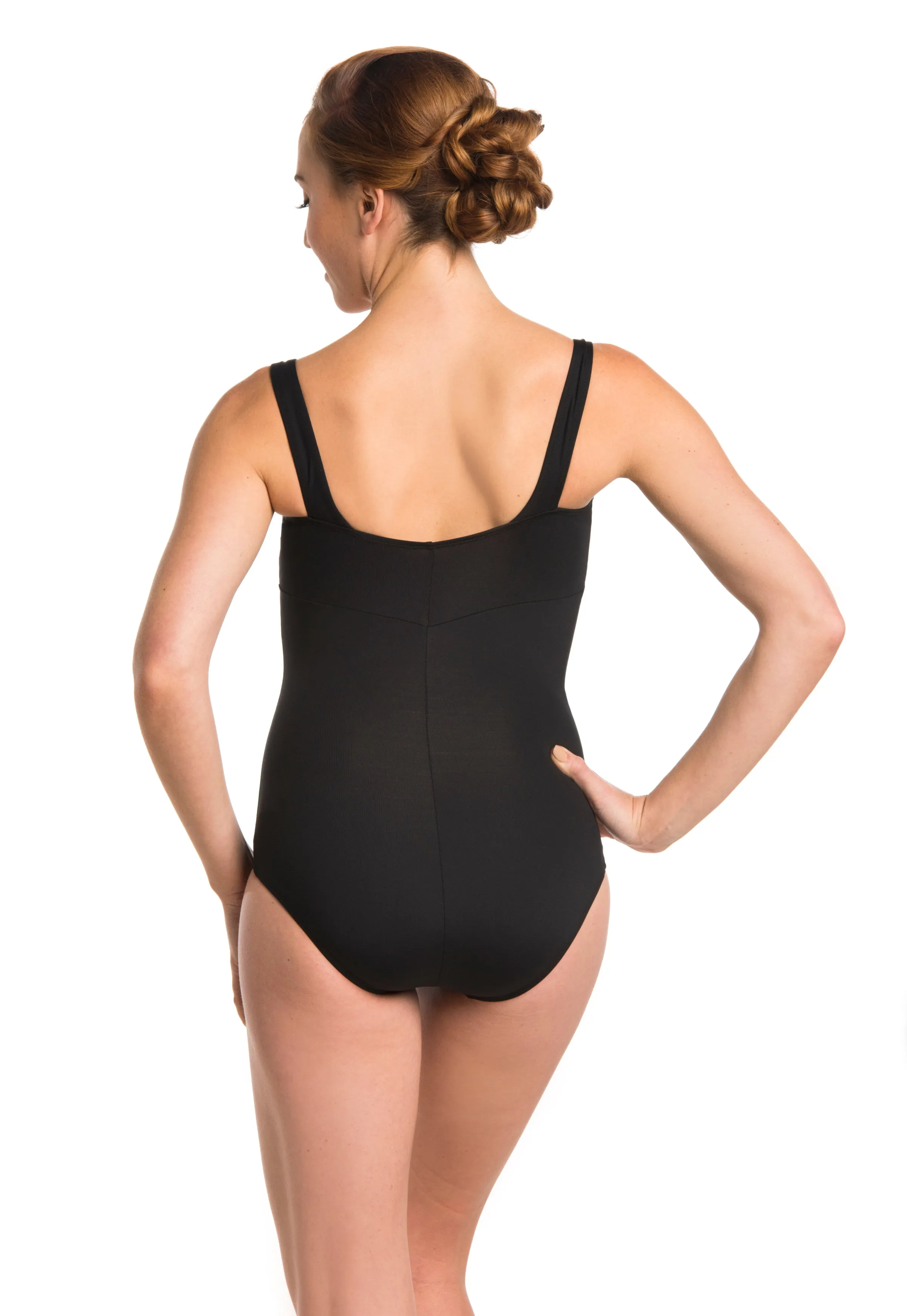 AinslieWear Square Neck Leotard AW102