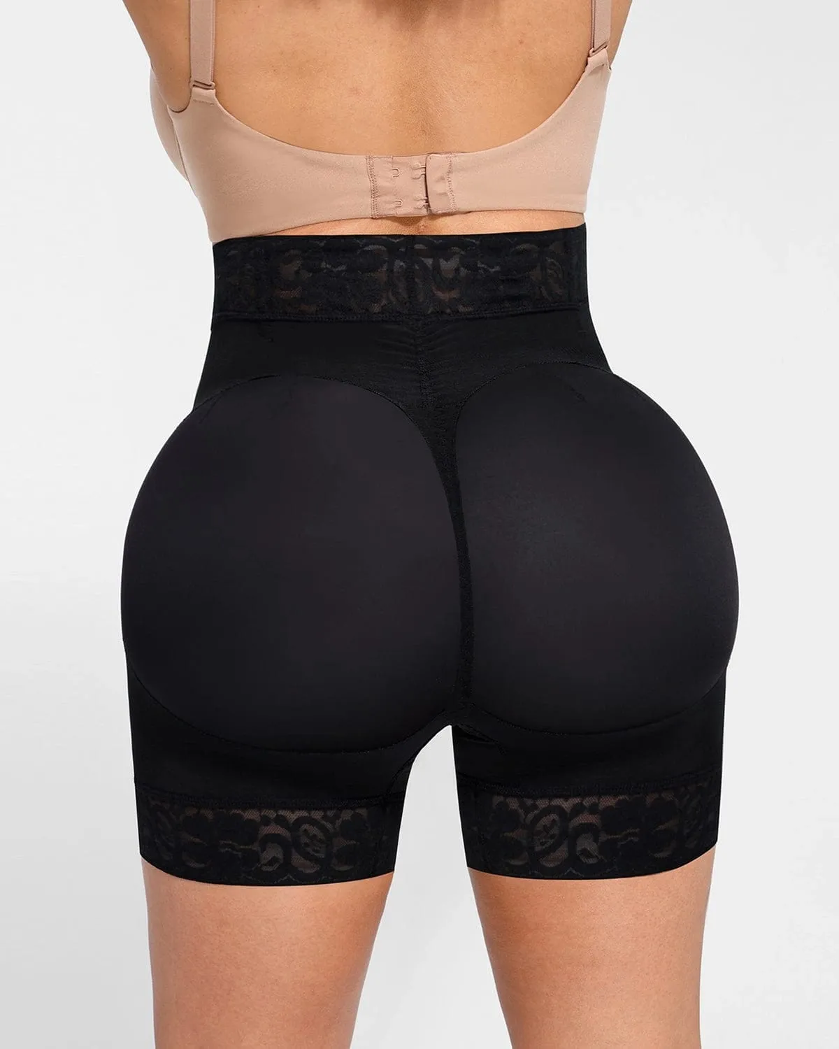 AirSlim® Mid-Rise Lace Butt-Lifting Shorts