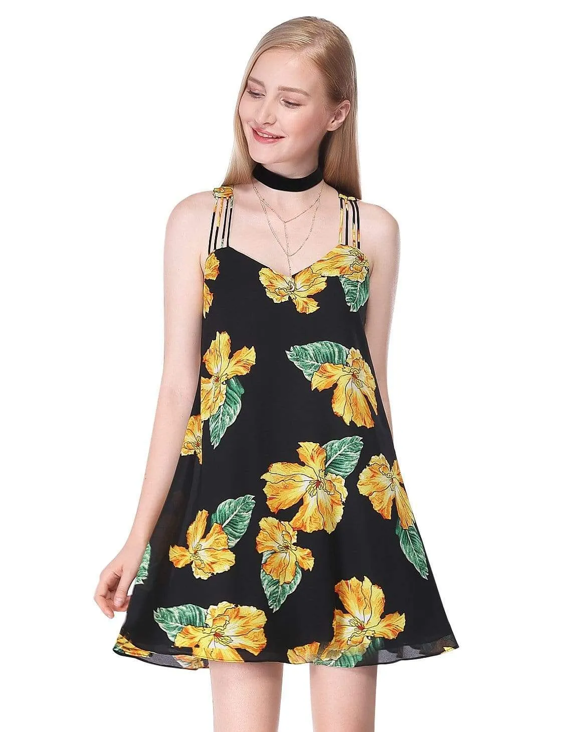 Alisa Pan Flowy Floral Summer Dress