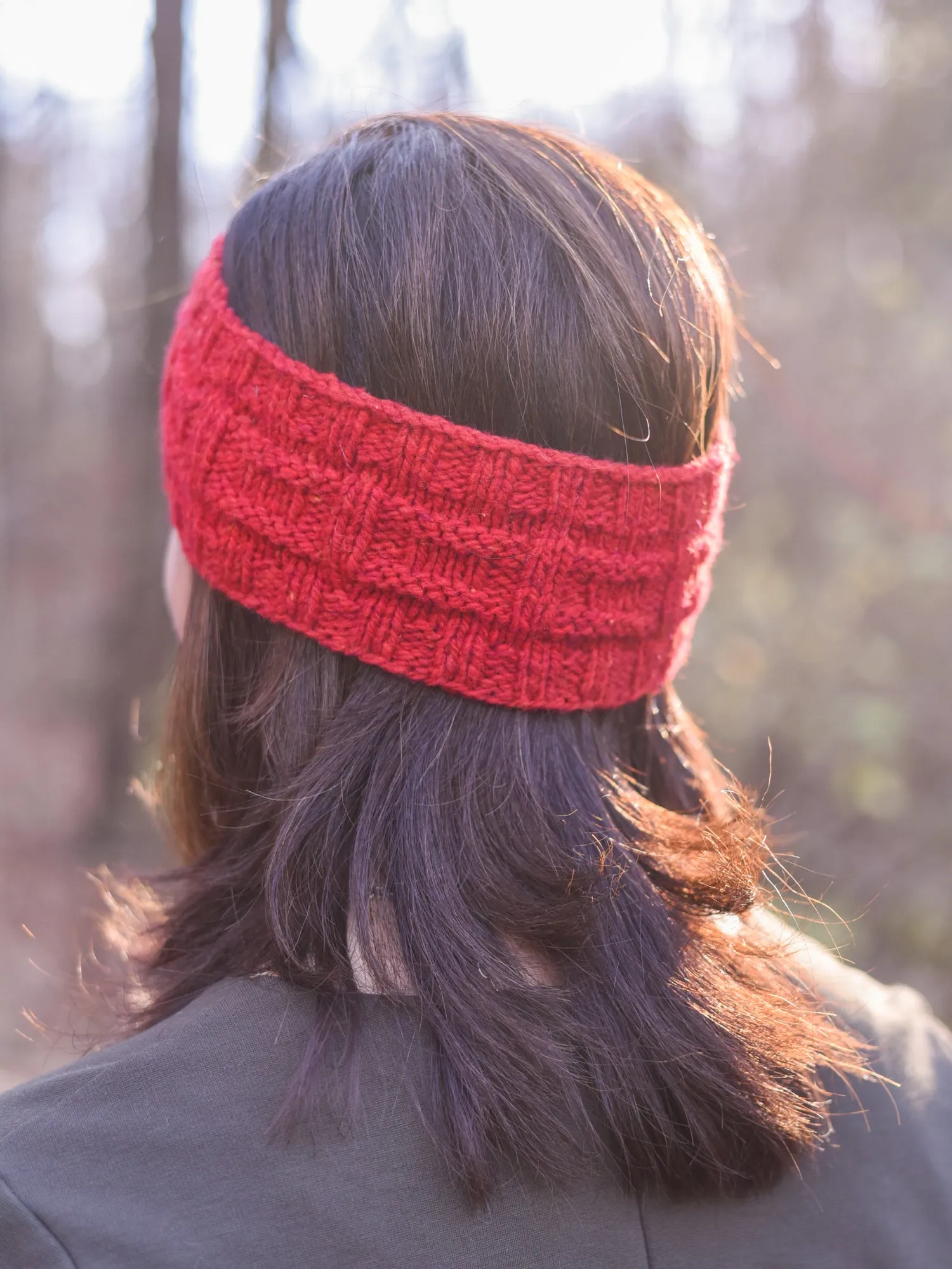 All Boxed Up Cap and Headband <br/><small>knitting pattern</small>