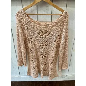 Anthropologie Open Knit Sweater - Size Medium