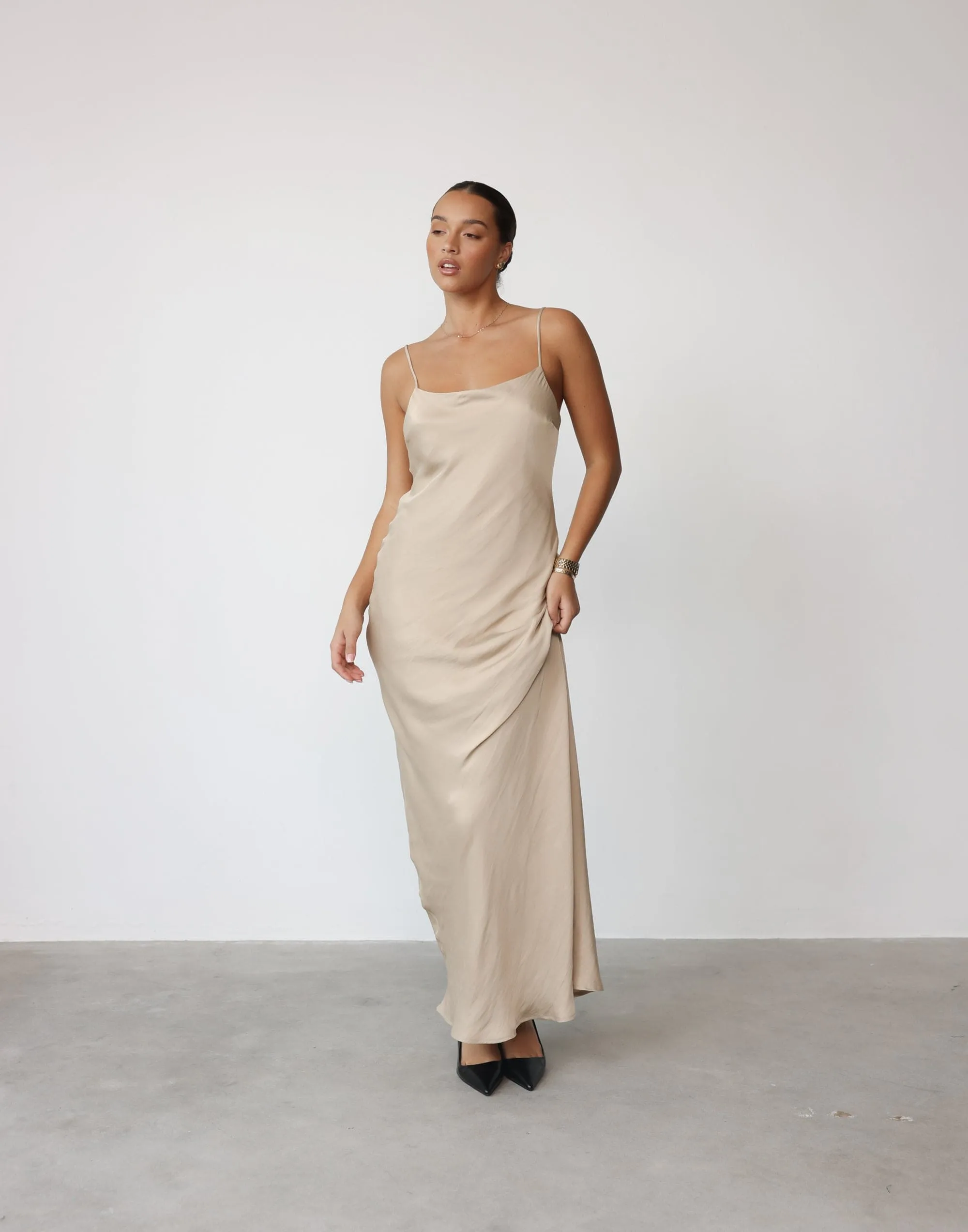 Aspen Maxi Dress (Sand)