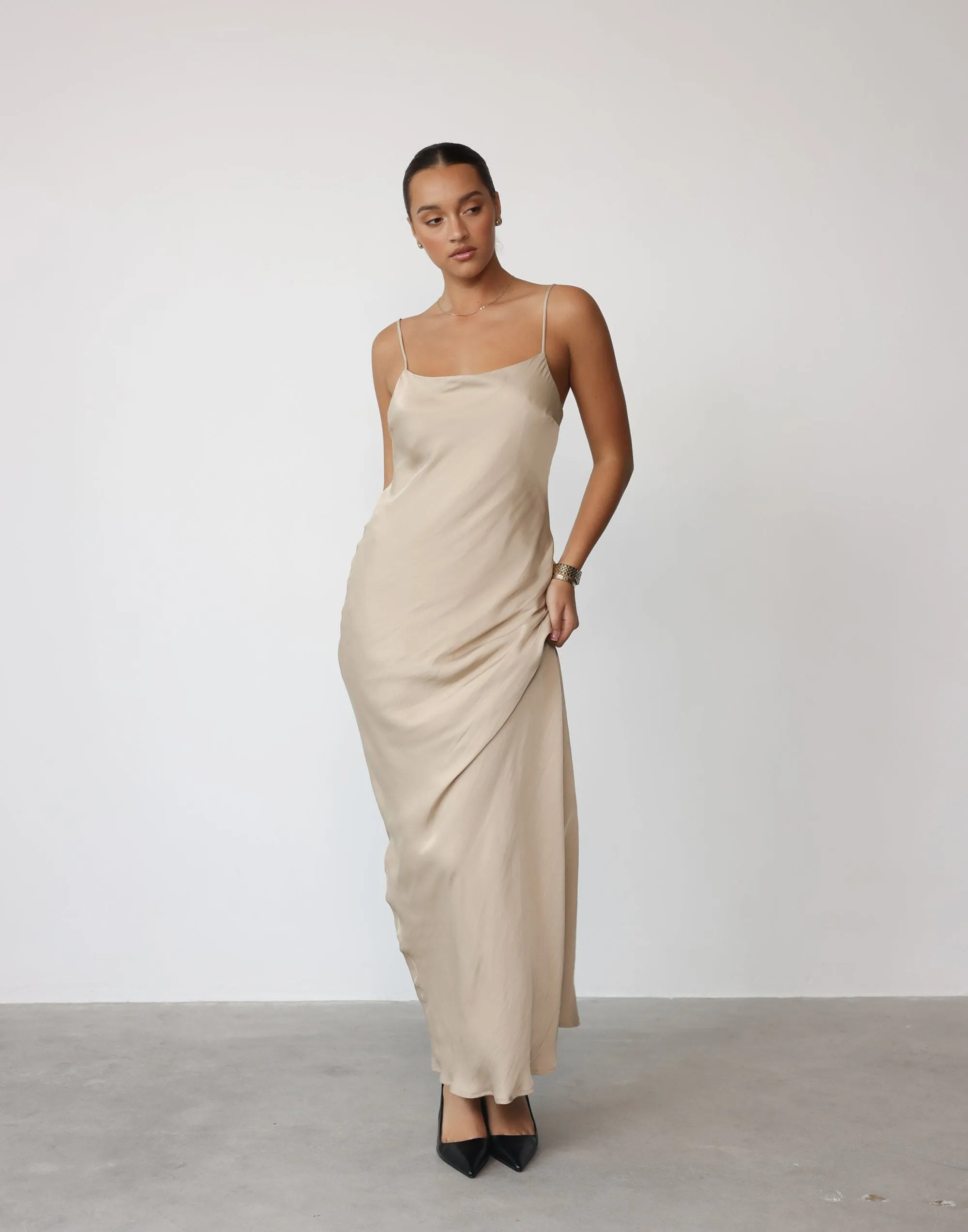 Aspen Maxi Dress (Sand)