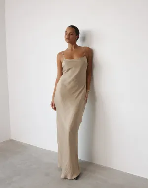 Aspen Maxi Dress (Sand)