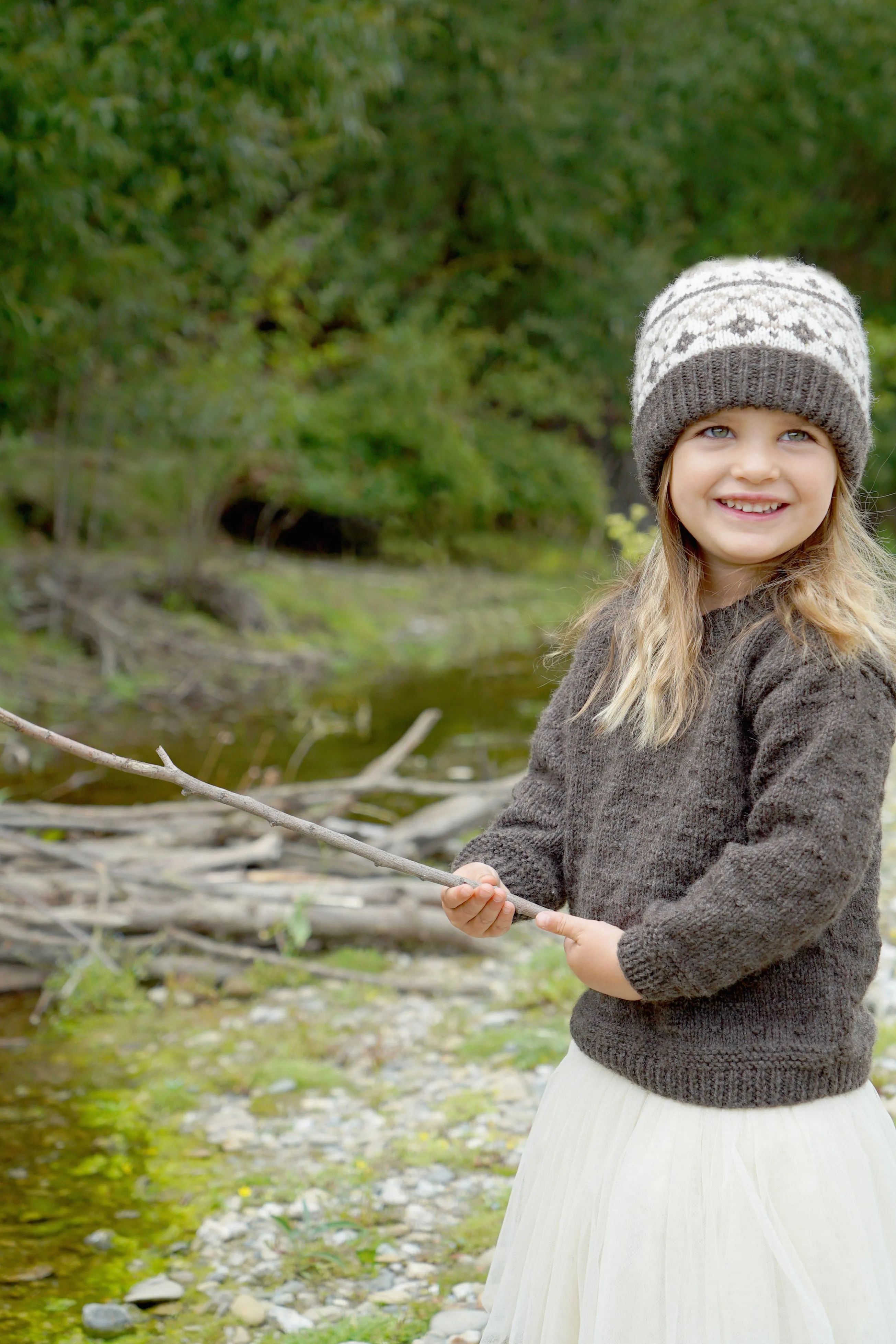 Avery Sweater and Hat