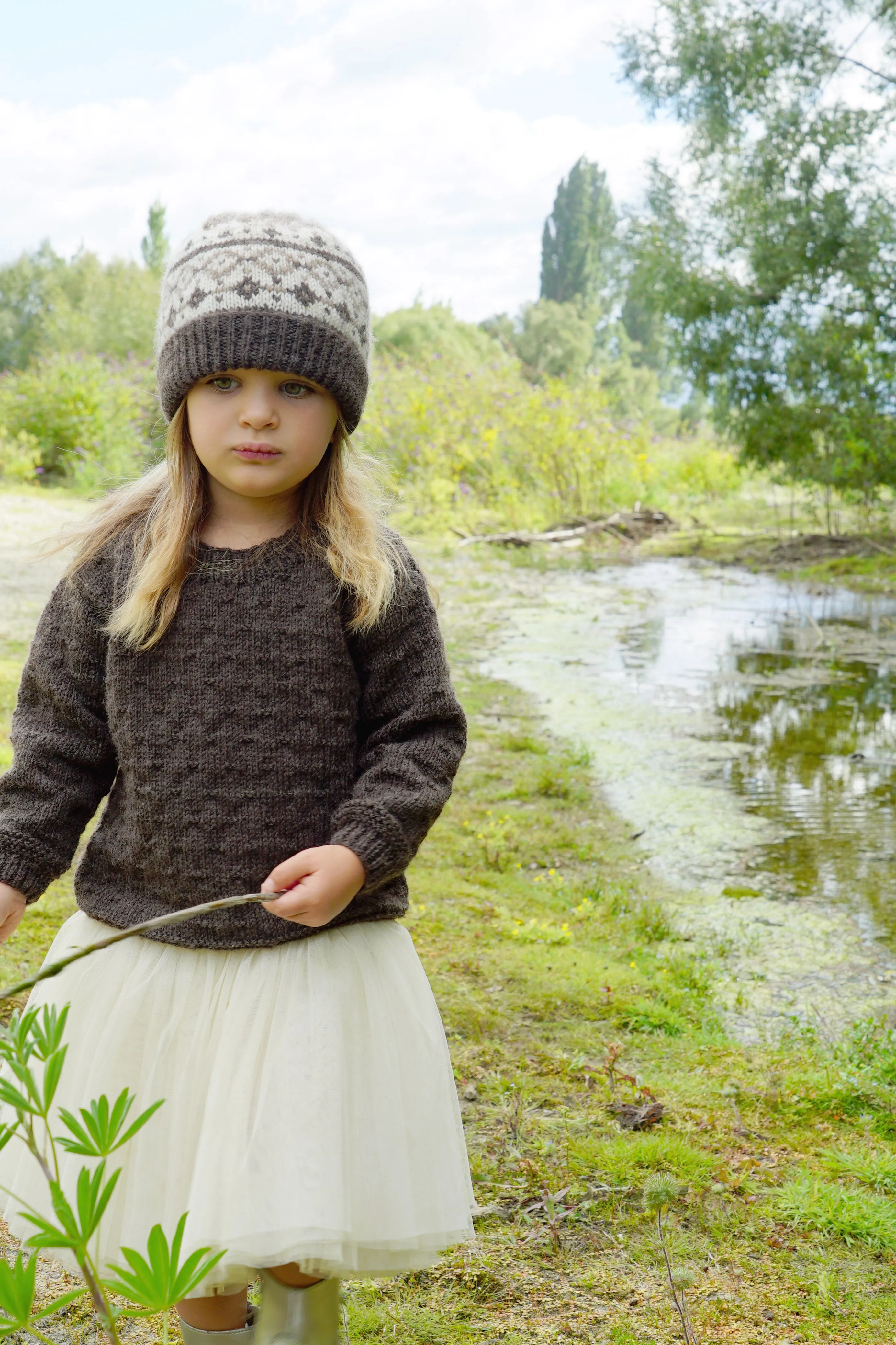 Avery Sweater and Hat