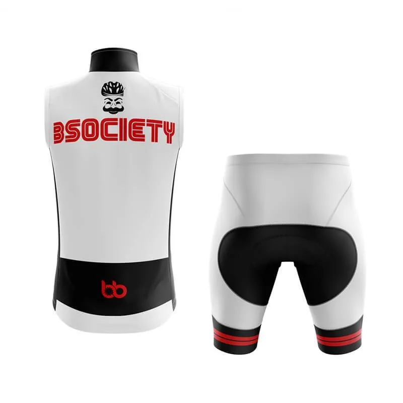 B Society (V1) (White) Club Cycling Kit