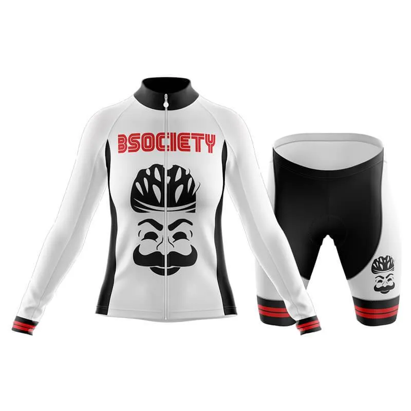 B Society (V1) (White) Club Cycling Kit