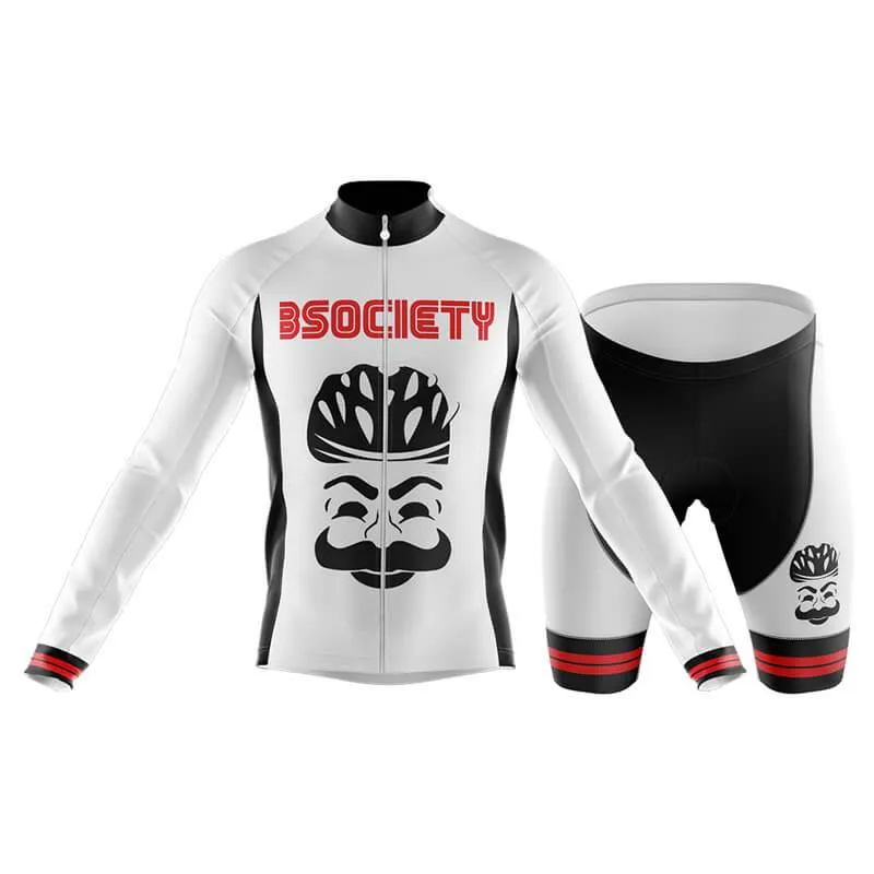 B Society (V1) (White) Club Cycling Kit