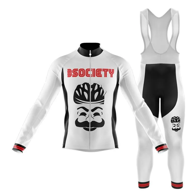 B Society (V1) (White) Club Cycling Kit