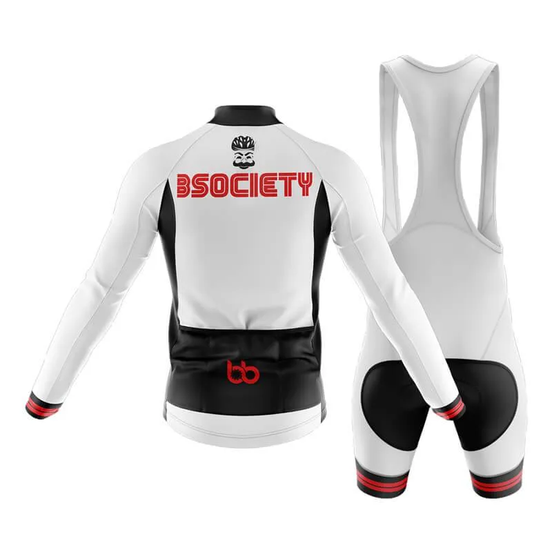 B Society (V1) (White) Club Cycling Kit