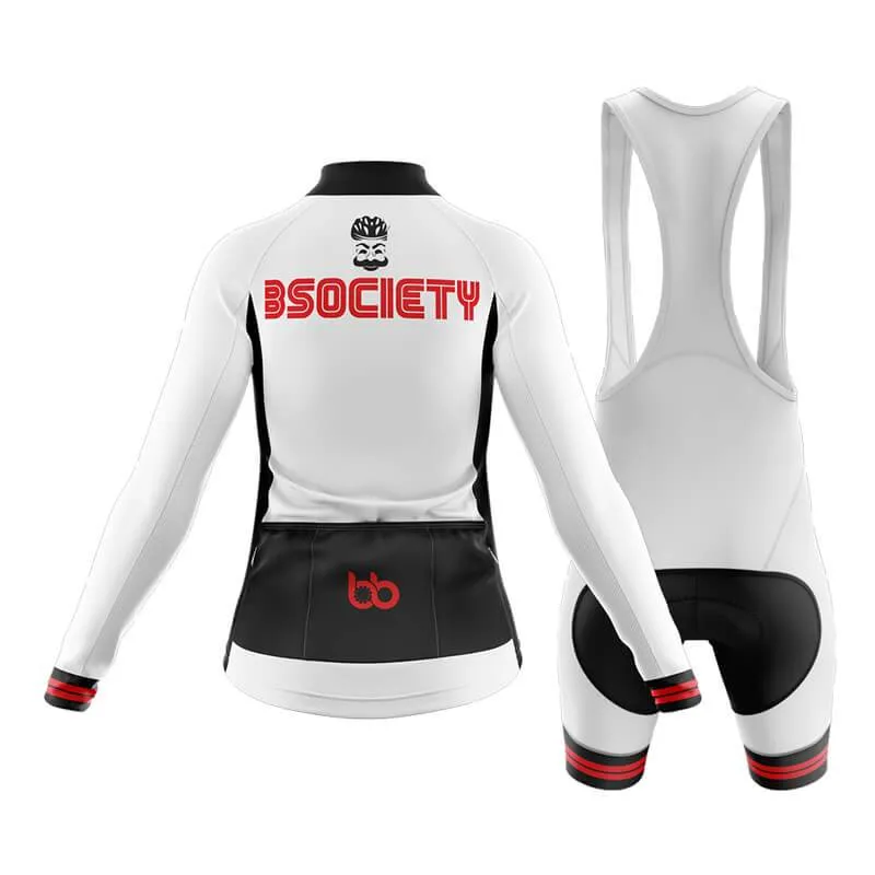 B Society (V1) (White) Club Cycling Kit