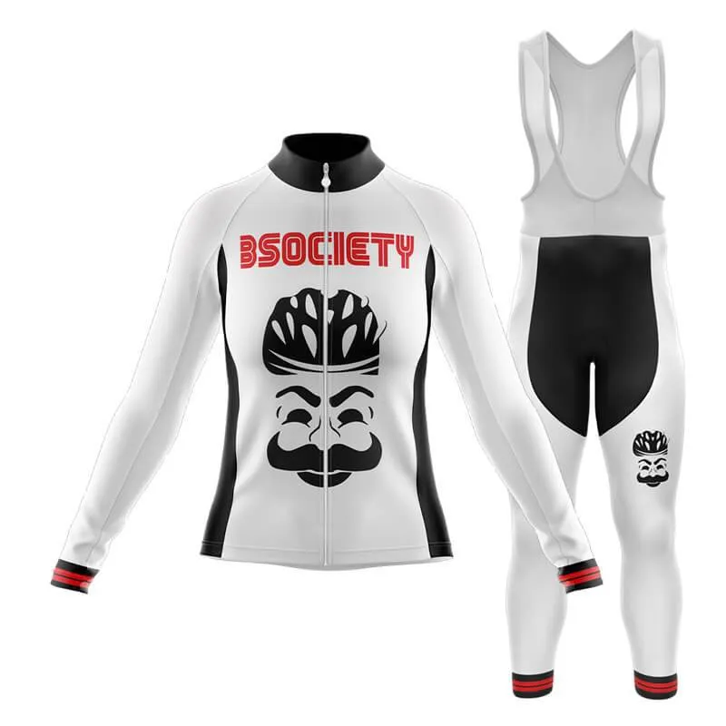 B Society (V1) (White) Club Cycling Kit