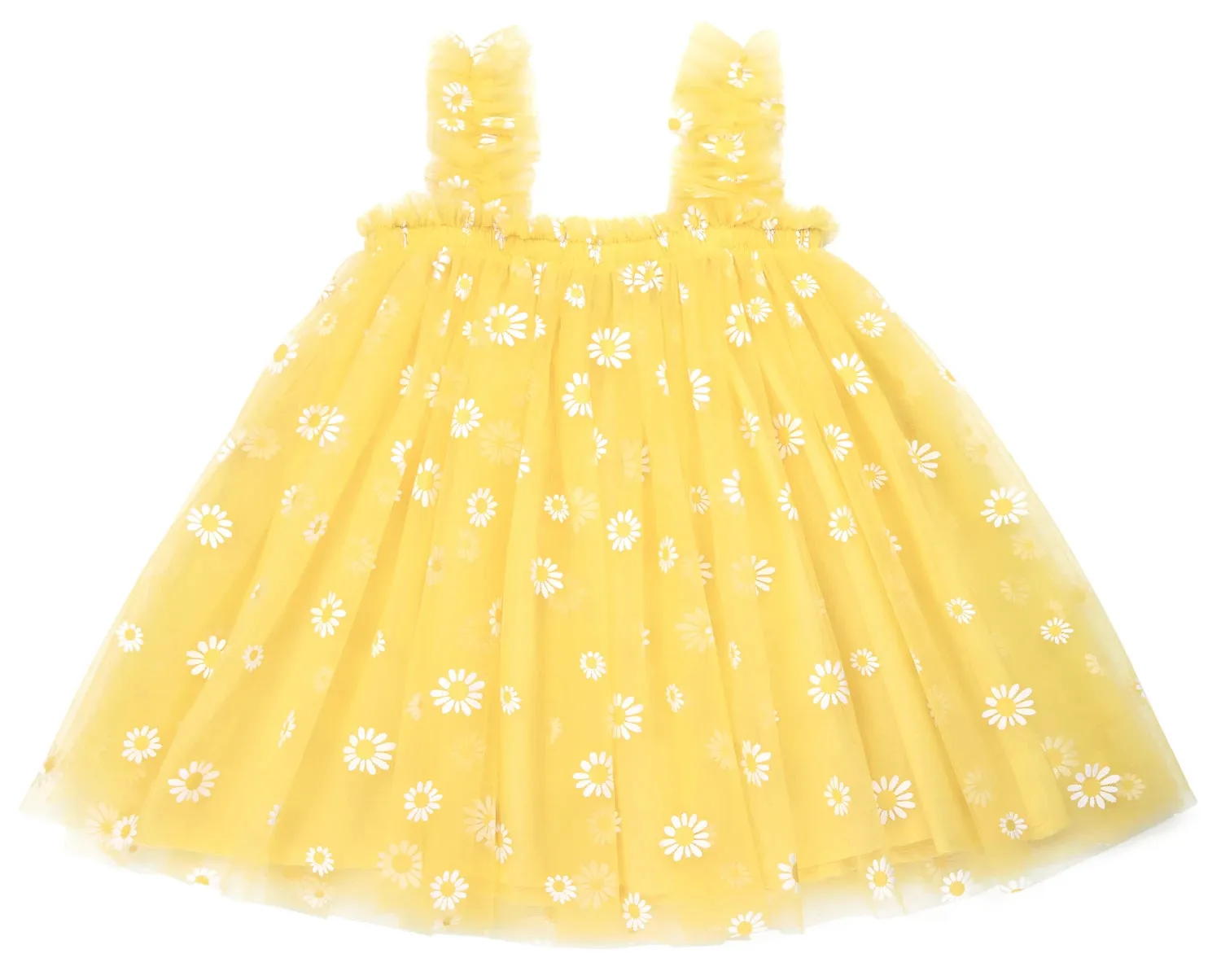 Baby Girls Tulle Tutu Dress Birthday Party Tulle Layered  Babydoll Dresses Size 6 Months-5 Years