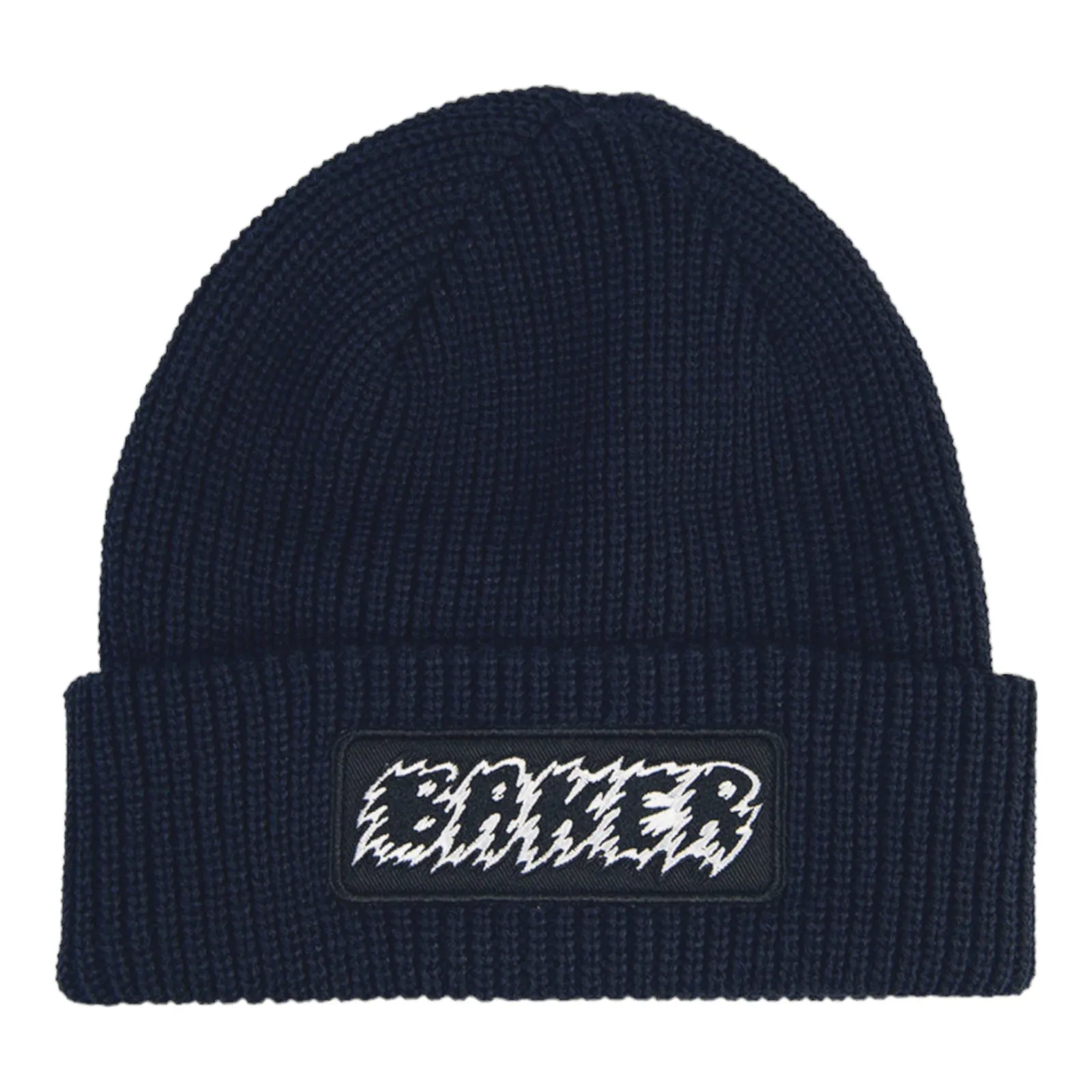 Baker Jagged Cuff Beanie Navy