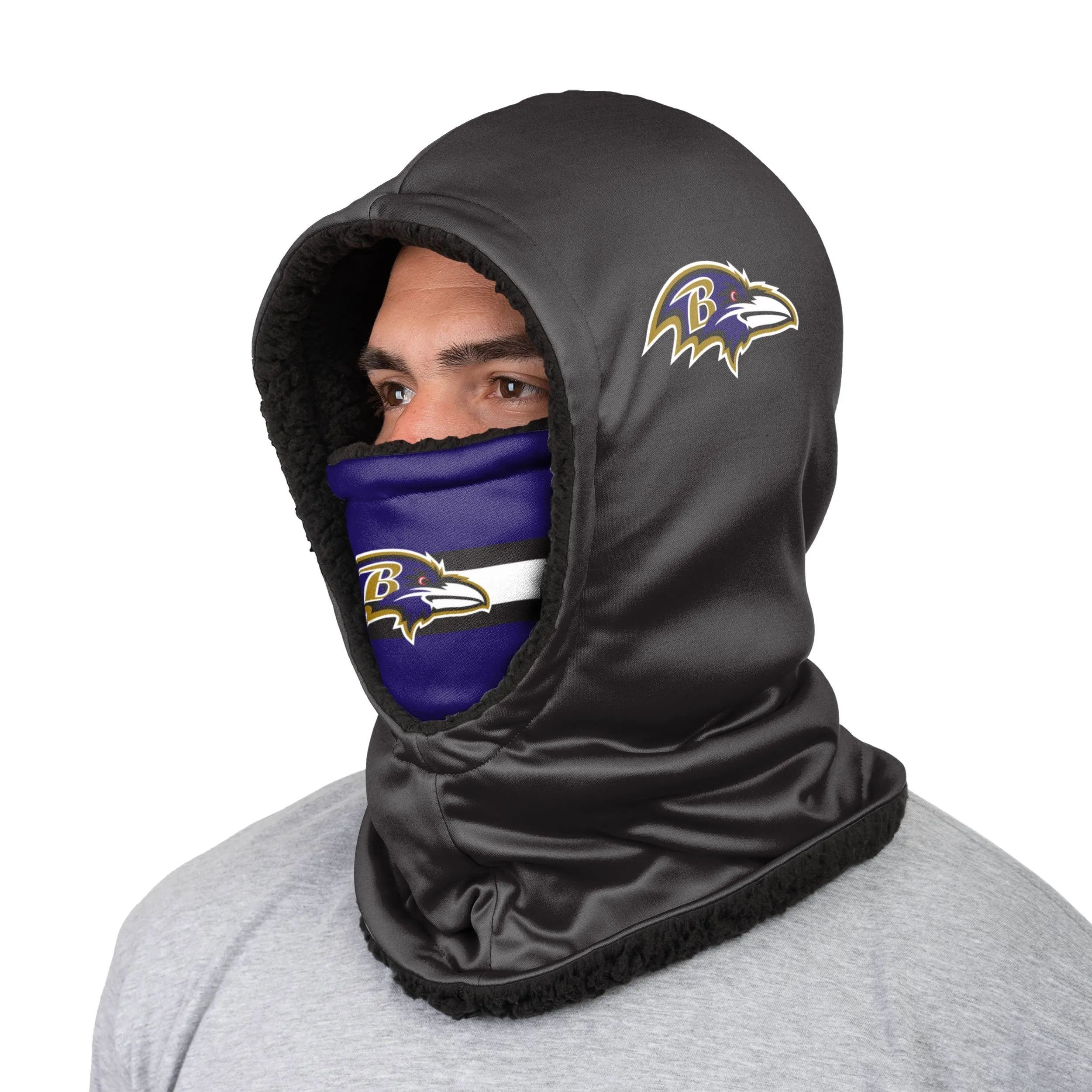 Baltimore Ravens NFL Thematic Hooded Gaiter