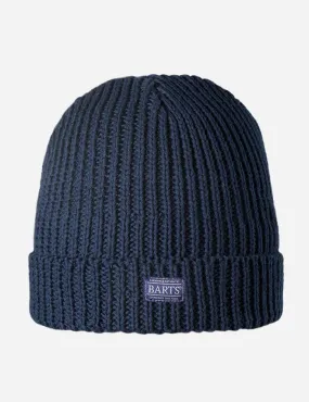 Barts Juan Beanie Hat - Navy Blue