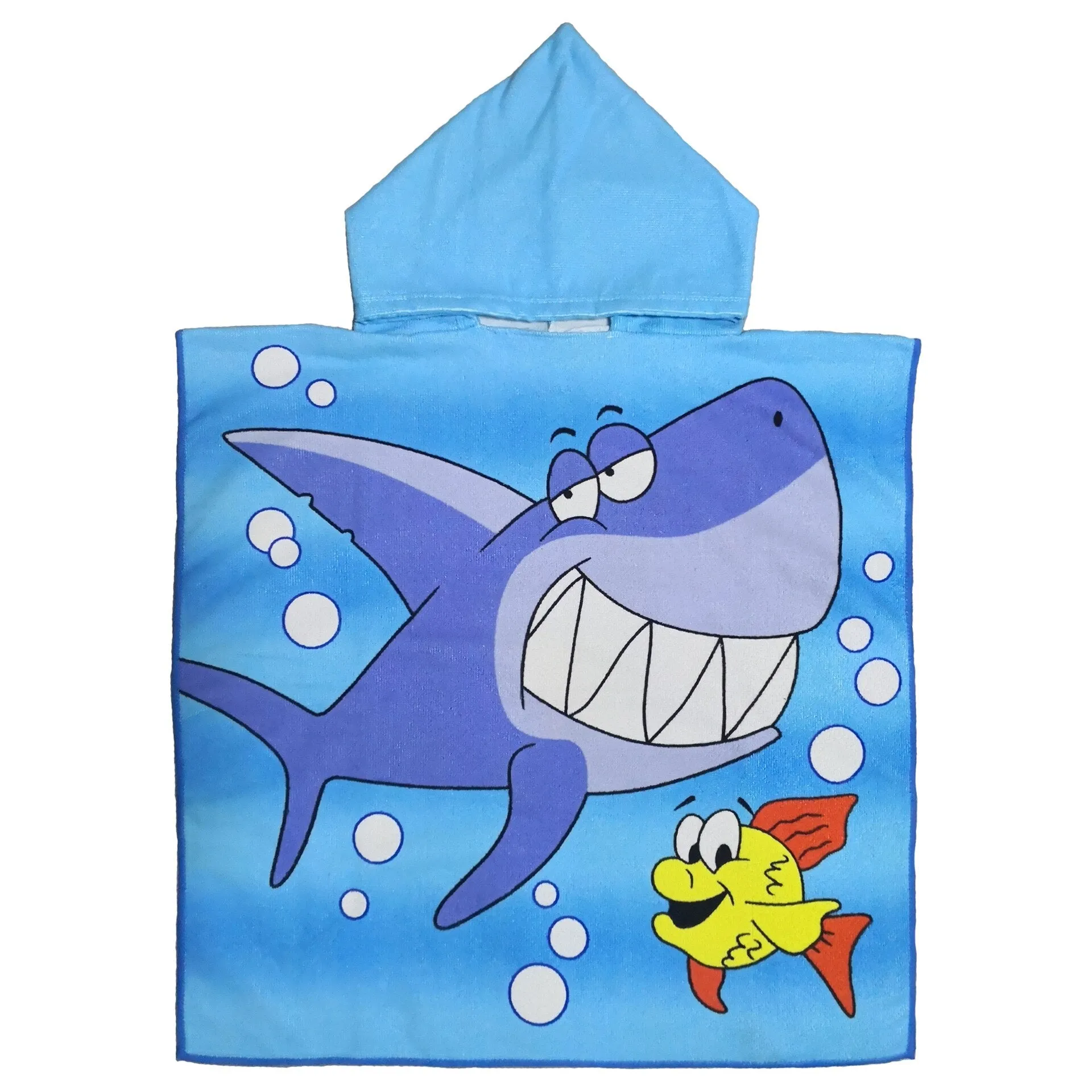 Beach Poncho for The Beach Towels Baby Towel with Hood Bathrobe Terry Cotton Baby Poncho Surf Child Cartoon Cotton Hooded Towel