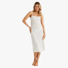 Billabong Womens Day Dream Cover Up Dress Salt Crystal