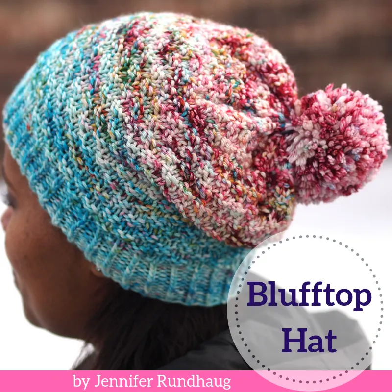 Blufftop Hat Yarn Pack, pattern not included, ready to ship