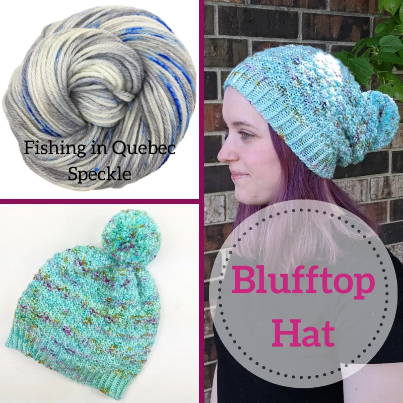 Blufftop Hat Yarn Pack, pattern not included, ready to ship