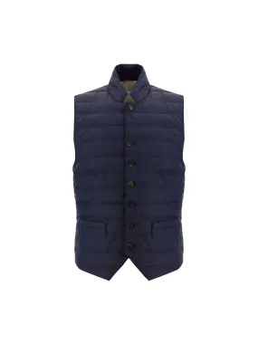 Brunello Cucinelli Quilted Buttoned Gilet