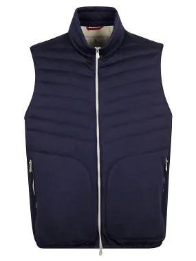 Brunello Cucinelli Quilted Sleeveless Gilet