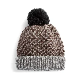 Caron Double Strand Knit Textured Hat