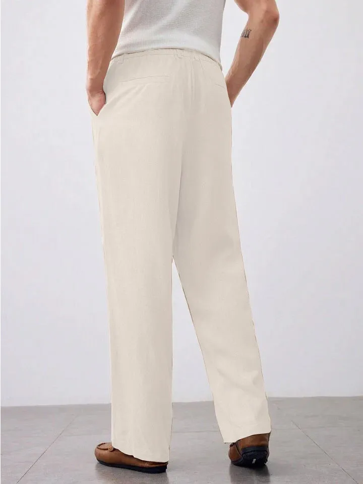 Casual Korean Linen Pants