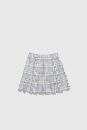 Context Pleated Skirt - Plaid