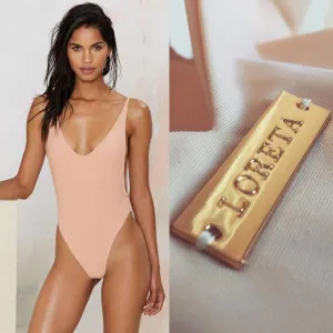 Creme D'Nude Swimsuit/Bodysuit