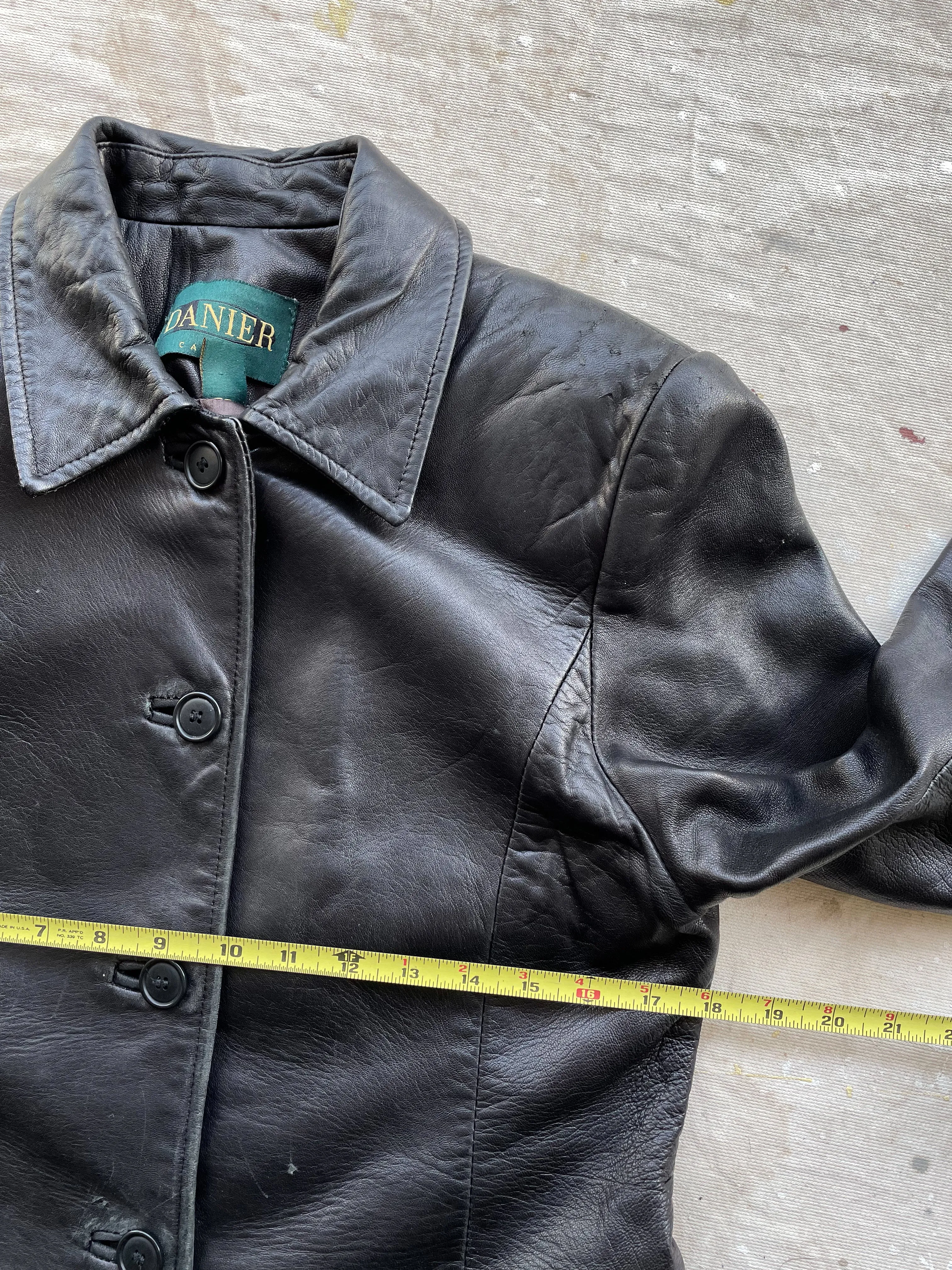 Danier Leather Coat—[M]