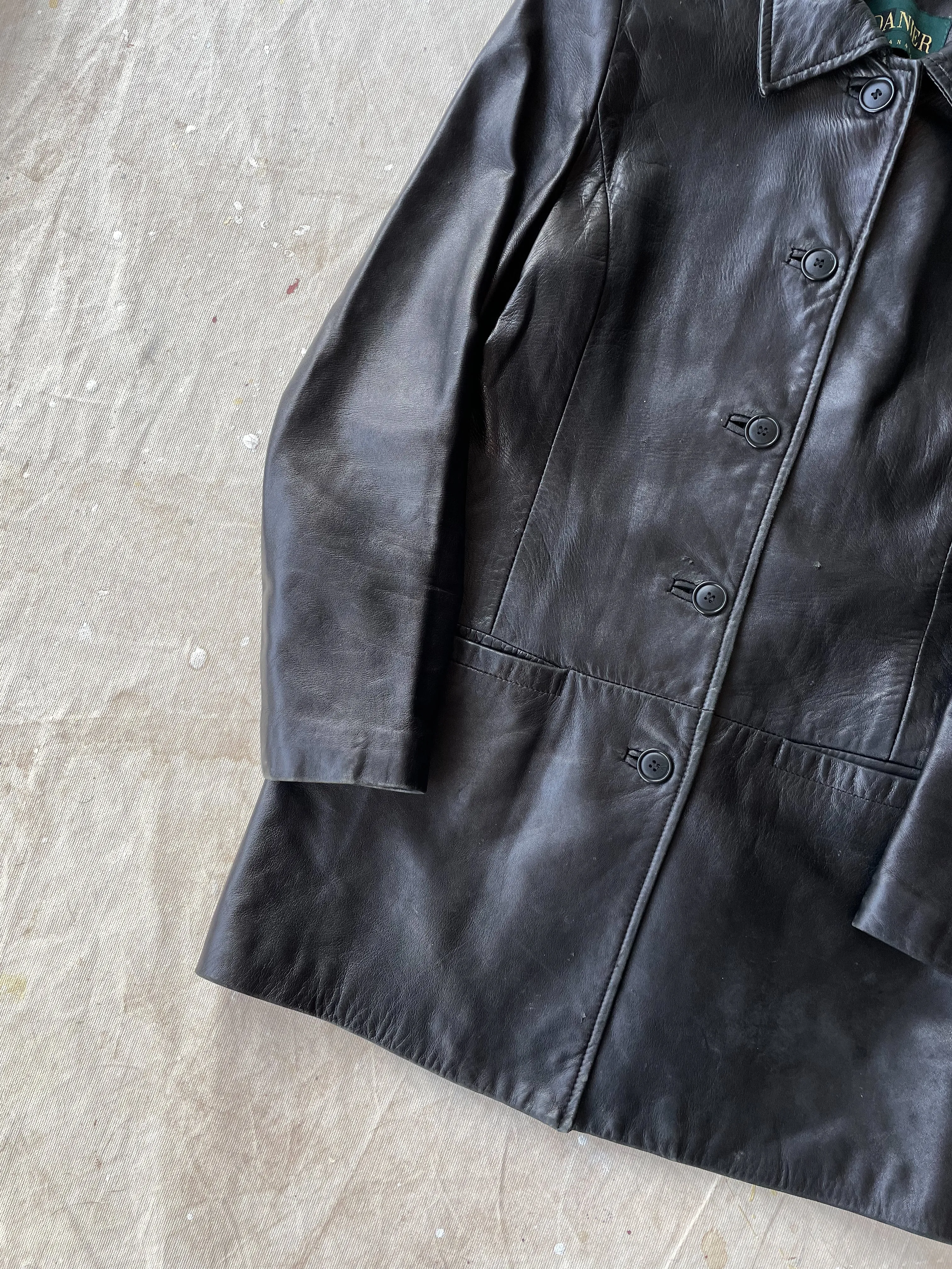 Danier Leather Coat—[M]