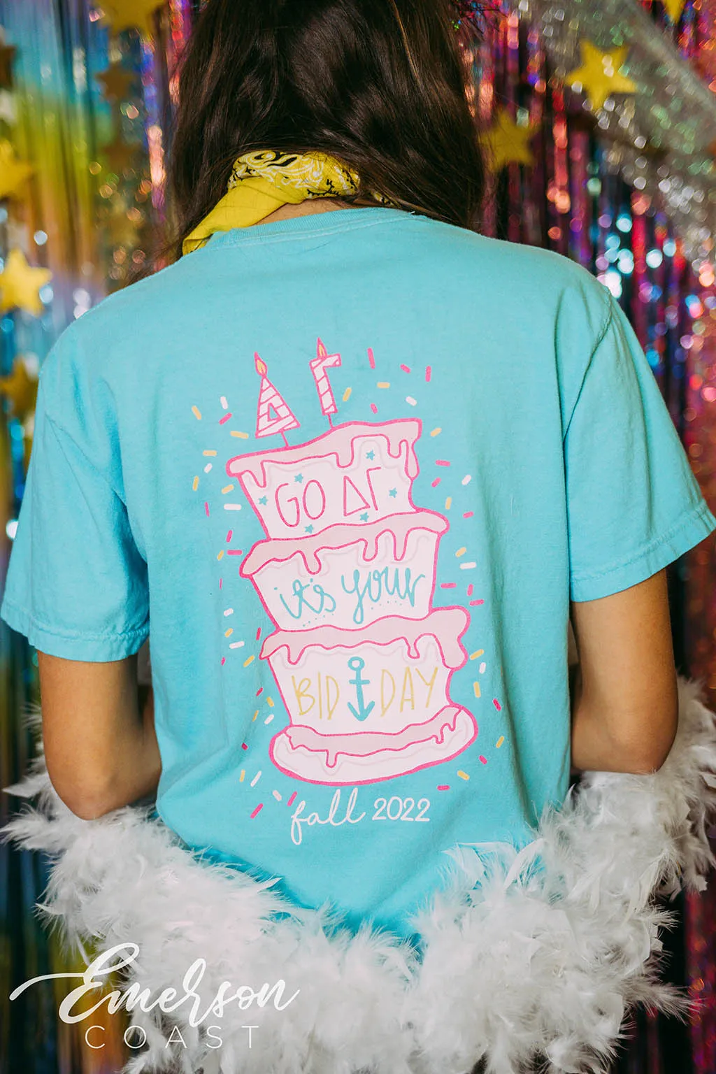 Delta Gamma Birthday Bid Day Tee