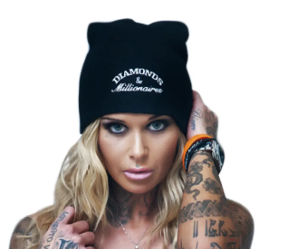 DIAMONDS & MILLIONAIRES BEANIE