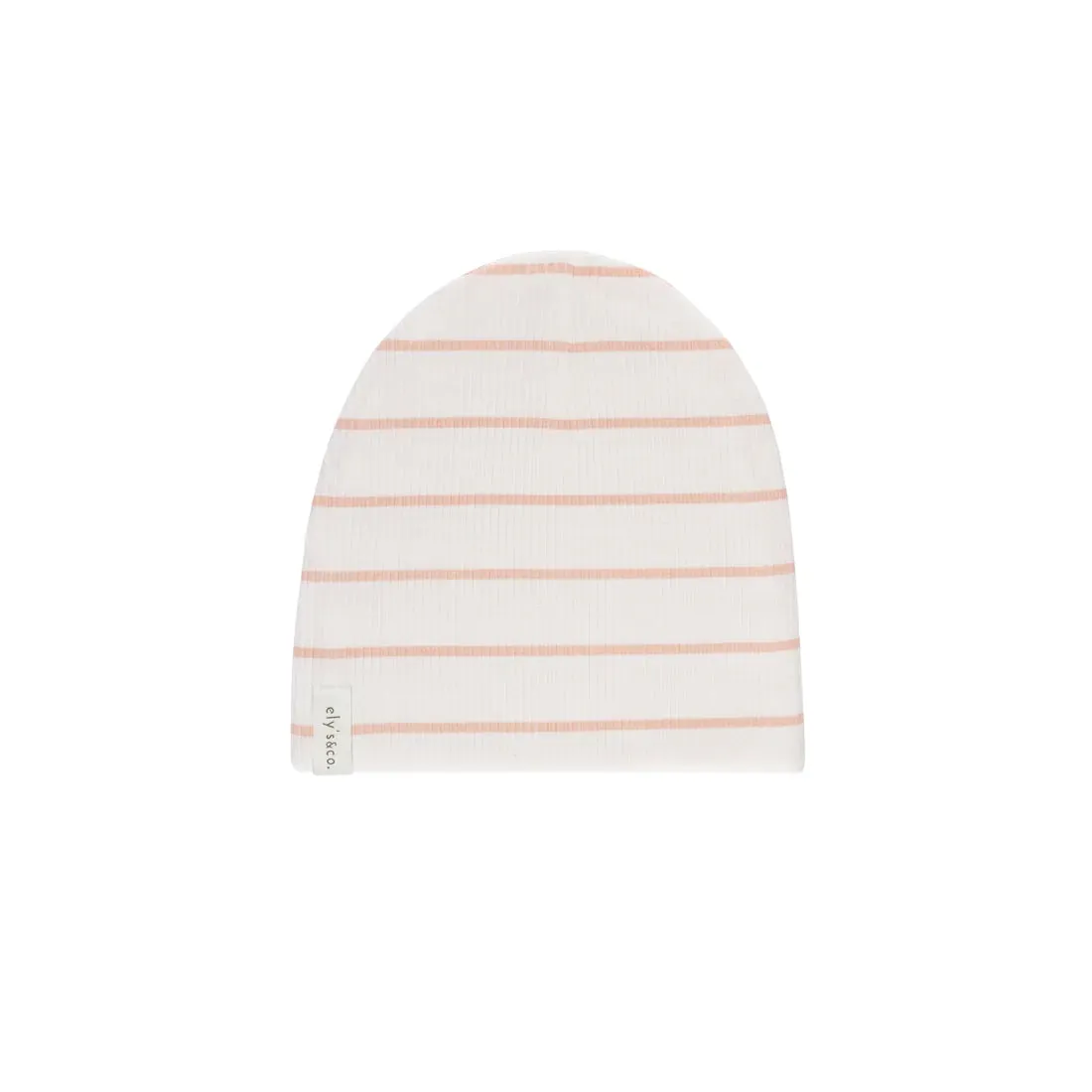 Ely's & Co. Ribbed Cotton Wide Stripes Beanie