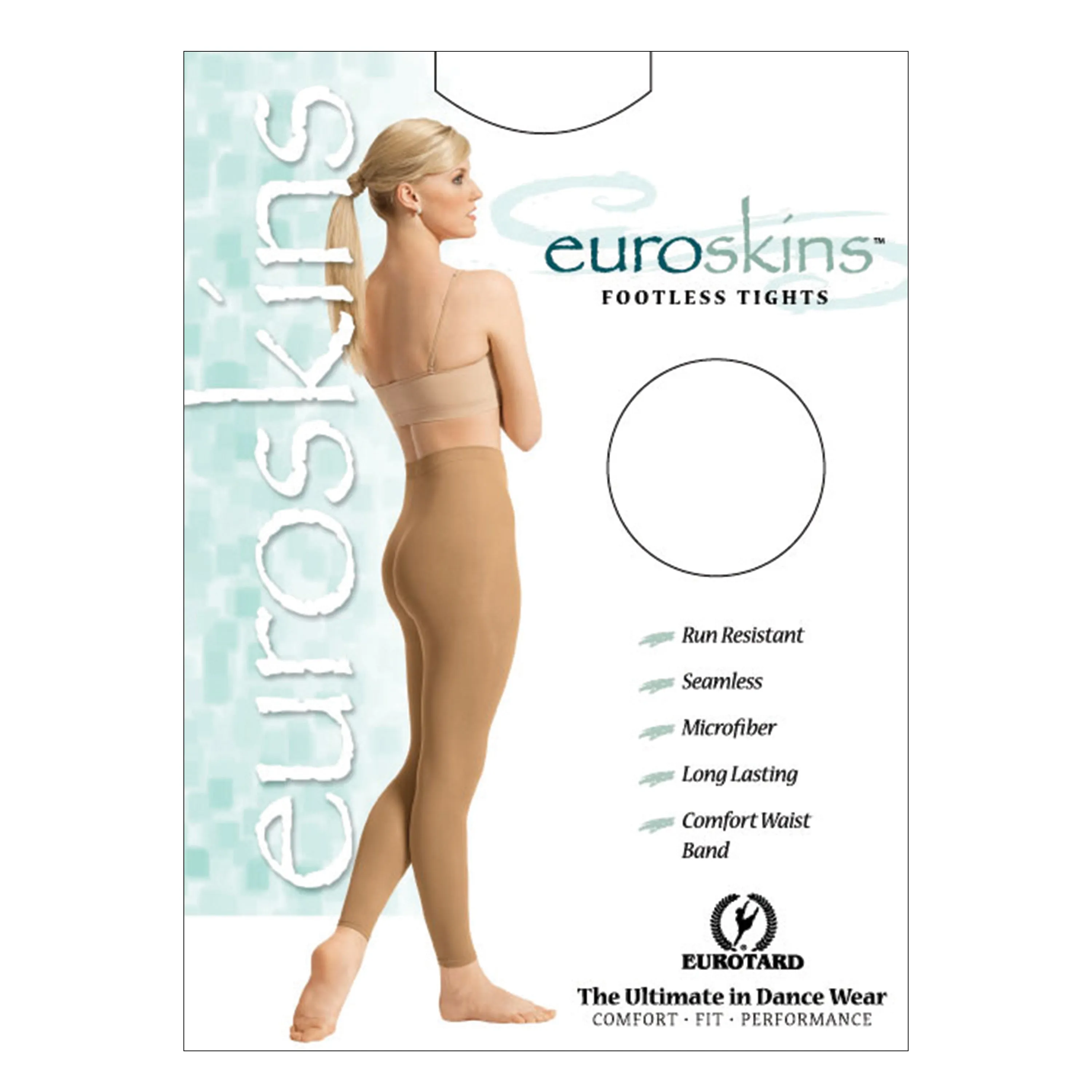 Eurotard 212 Adult Non-Run Footless Tights