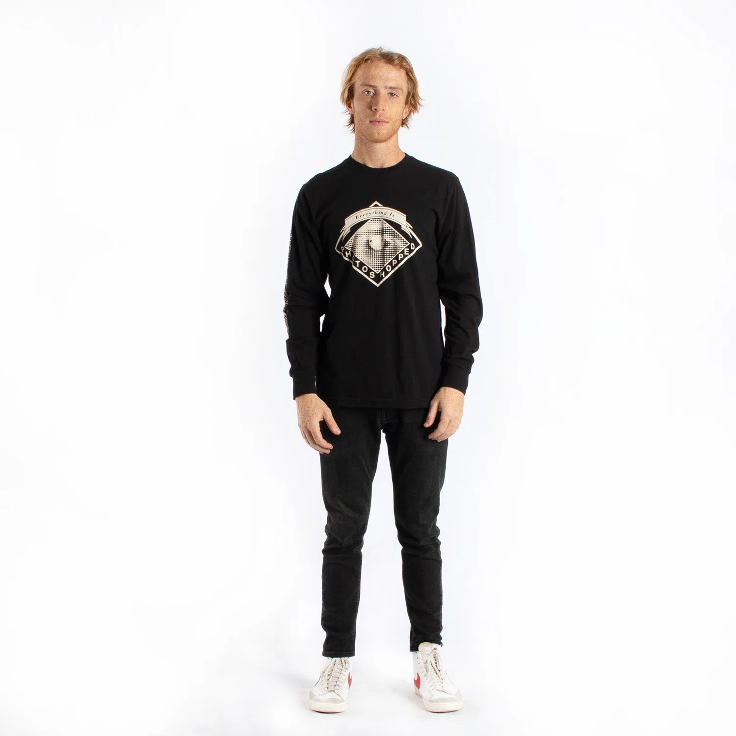 Everything Photoshopped L/S black T-shirt by Altru Apparel