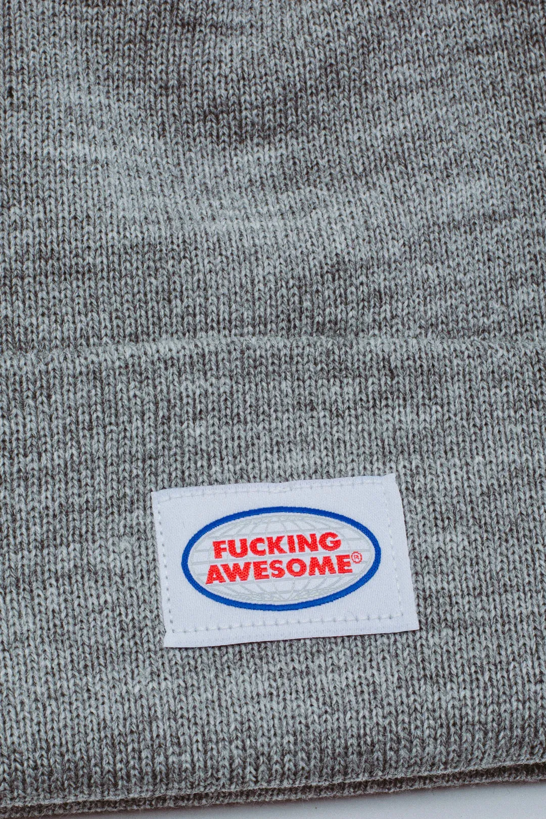 FA AWESOME MECHANIC CUFF BEANIE GREY