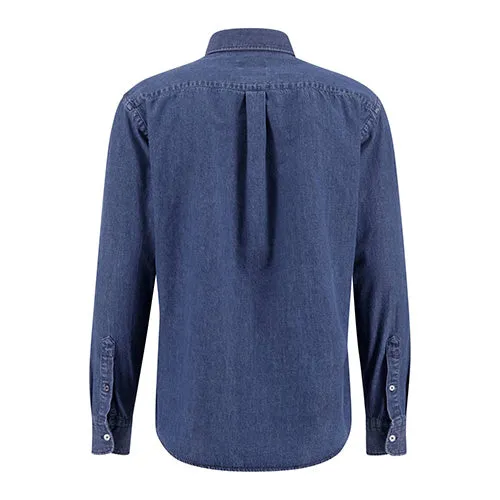 Fynch Hatton blue denim shirt