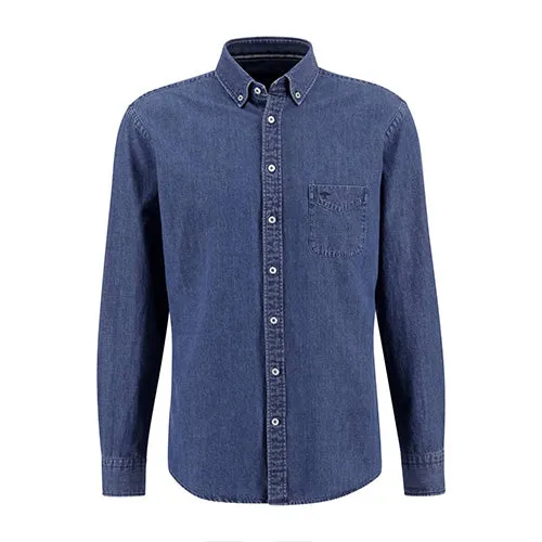 Fynch Hatton blue denim shirt