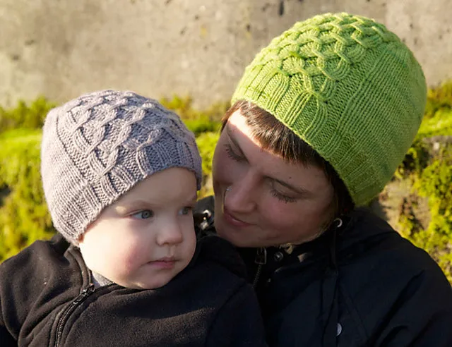 Gather Hat and Cowl, Tin Can Knits. Print Knitting Pattern