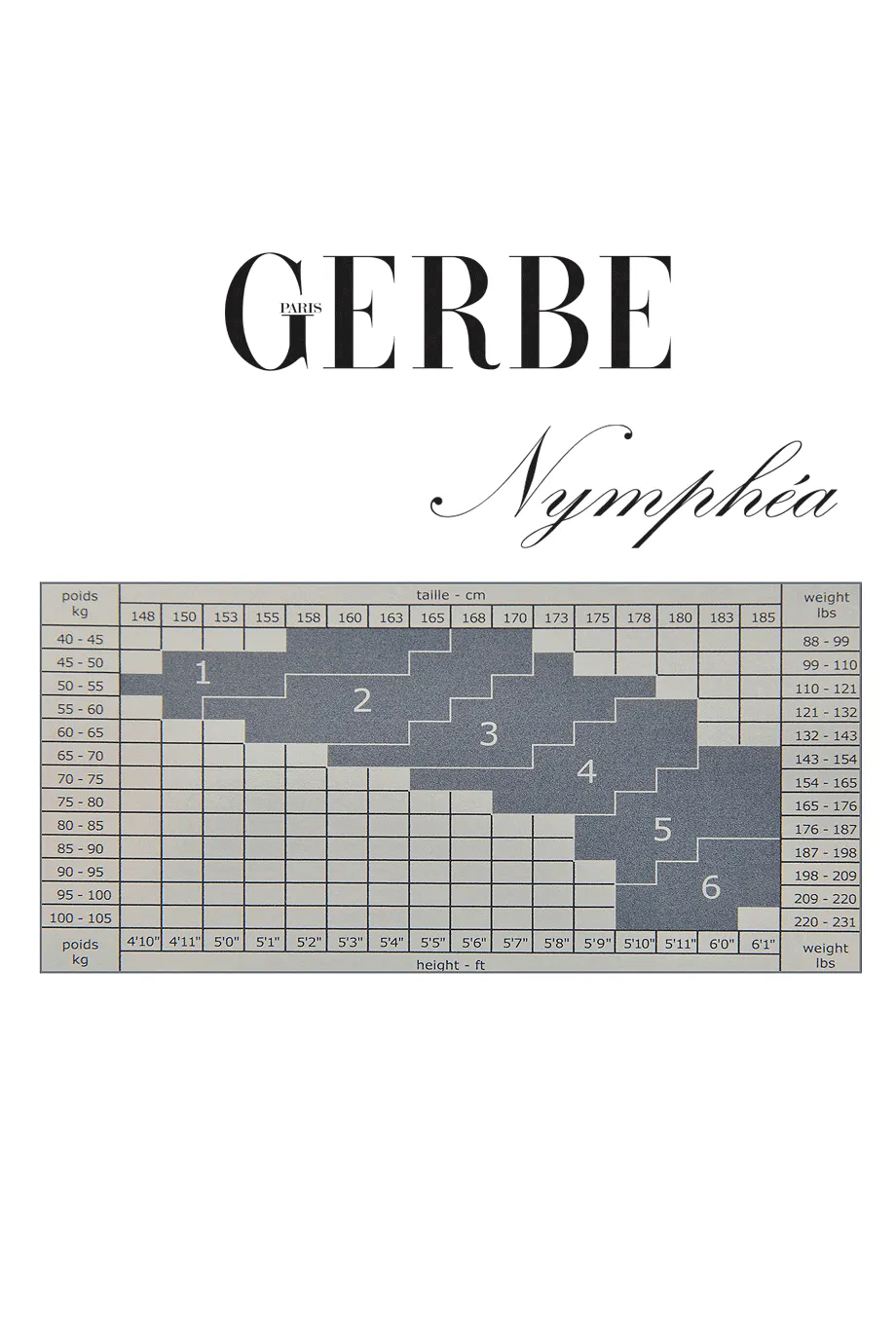 GERBE NYMPHEA Iridescent Finish Bleu Nuit Tights