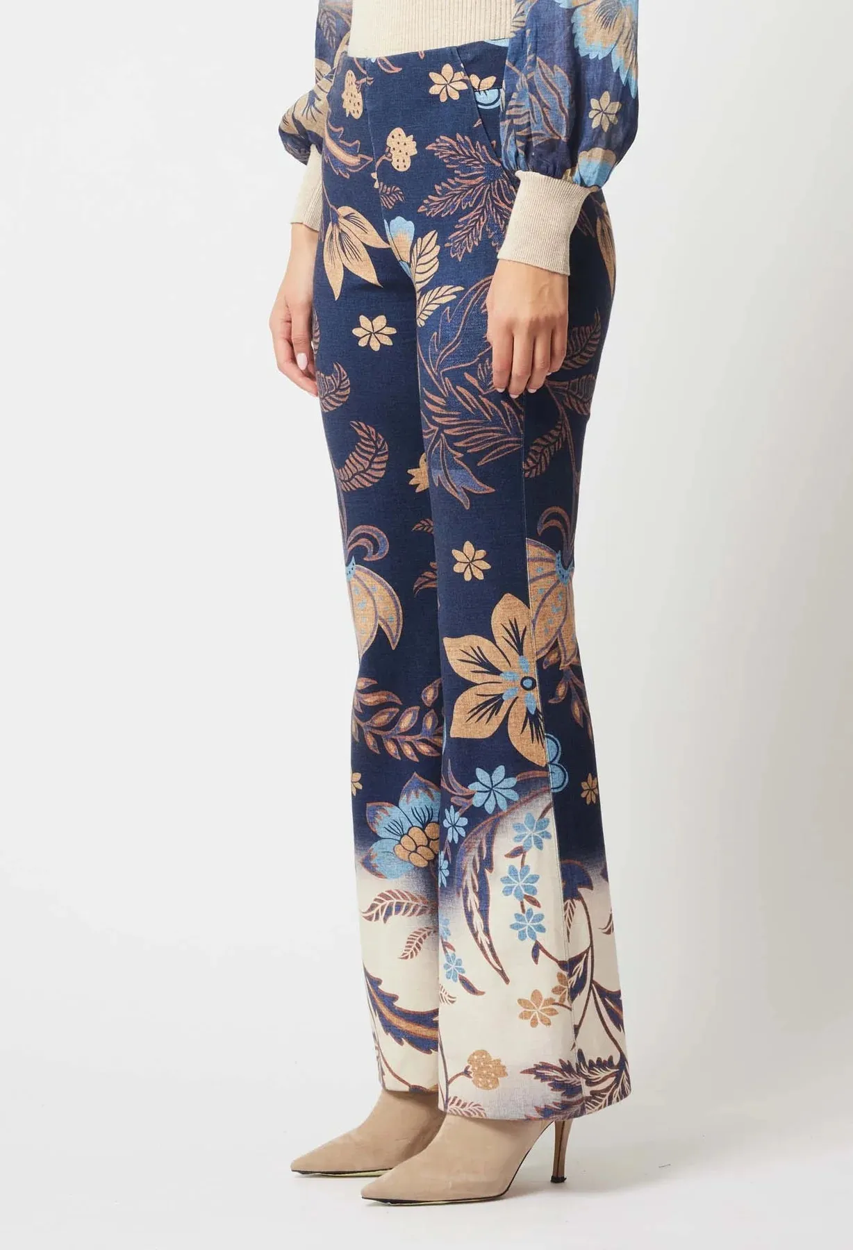 GETTY PONTE PANT | Lotus Flower