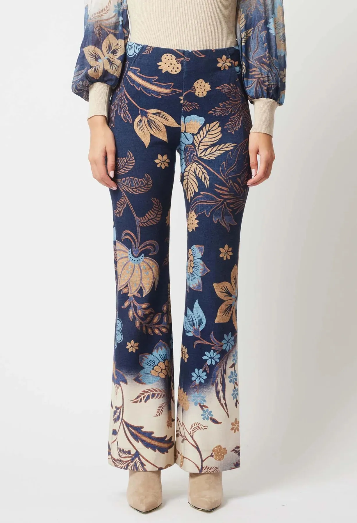 GETTY PONTE PANT | Lotus Flower