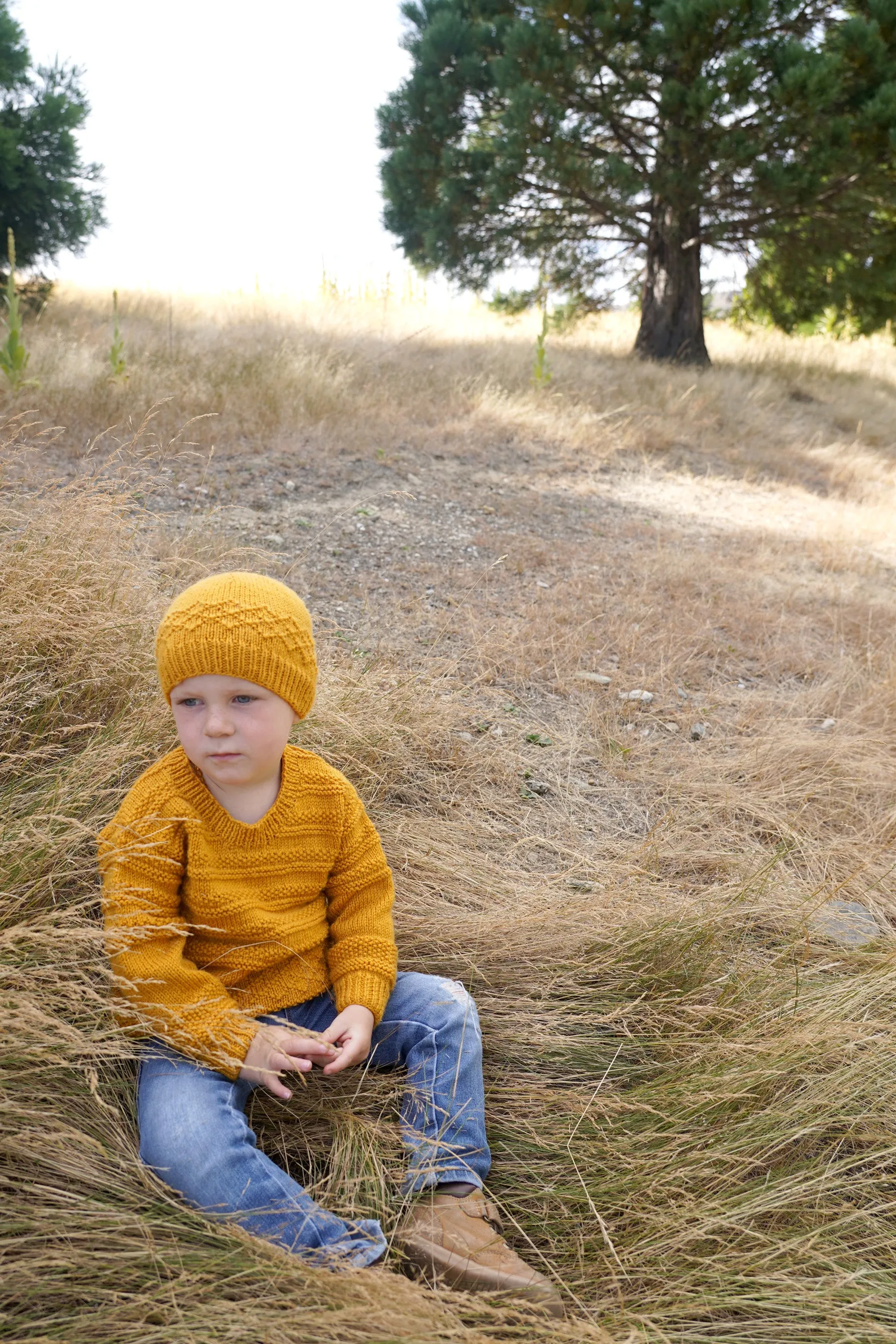 Goldie Sweater and Hat