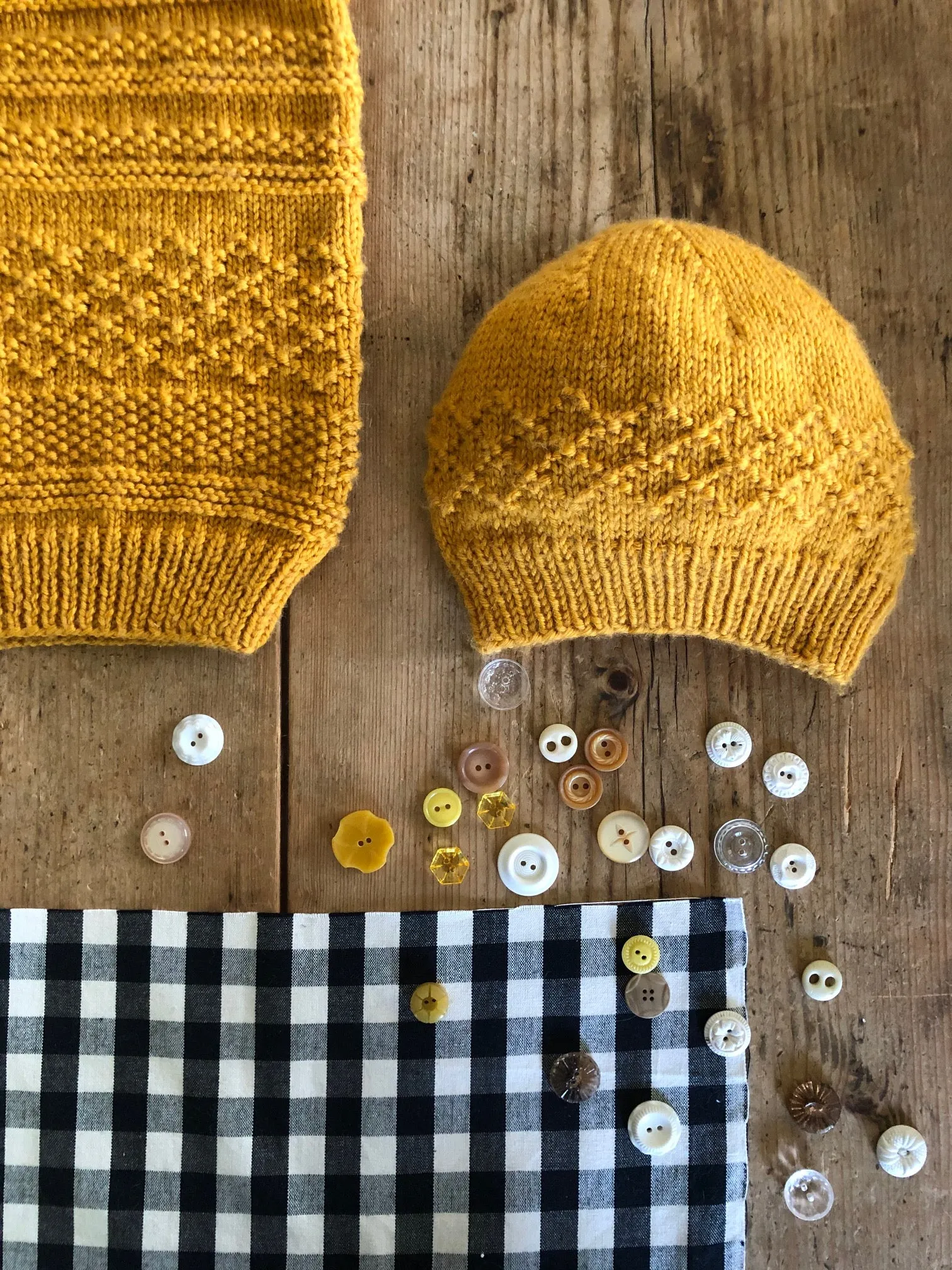 Goldie Sweater and Hat