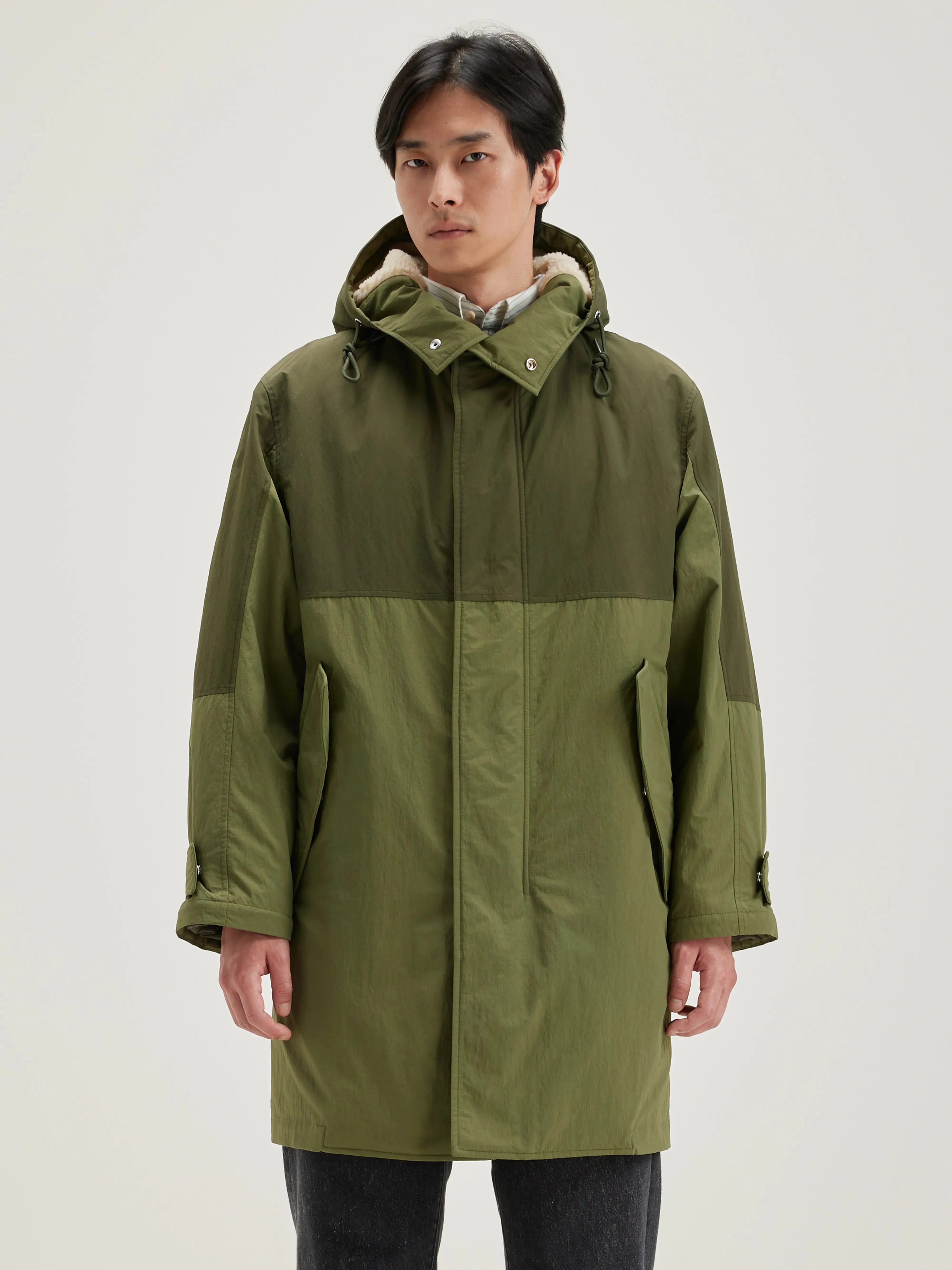 Hansom hooded parka (242 / M / ARMY)