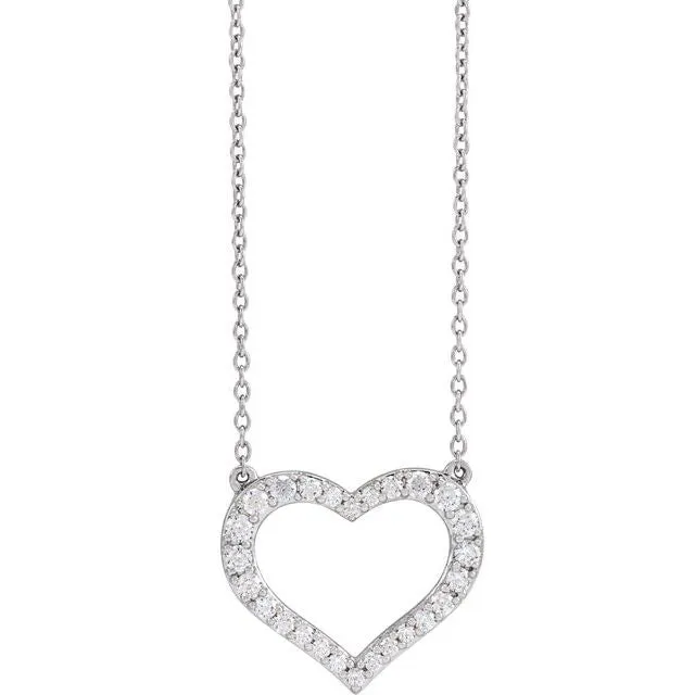 Heart Diamond Necklace